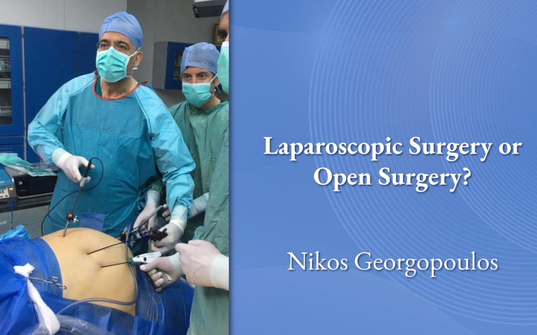 Laparoscopic treatment instead of open surgery?